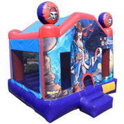 cheap bouncer pirate inflatable